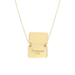 Pendant with chain Cecelia