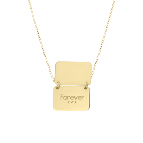 Pendant with chain Cecelia