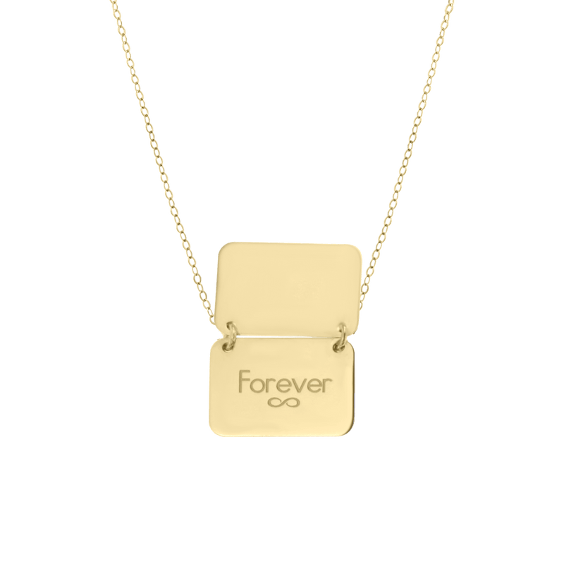 Pendant with chain Cecelia