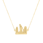 New York chain pendant