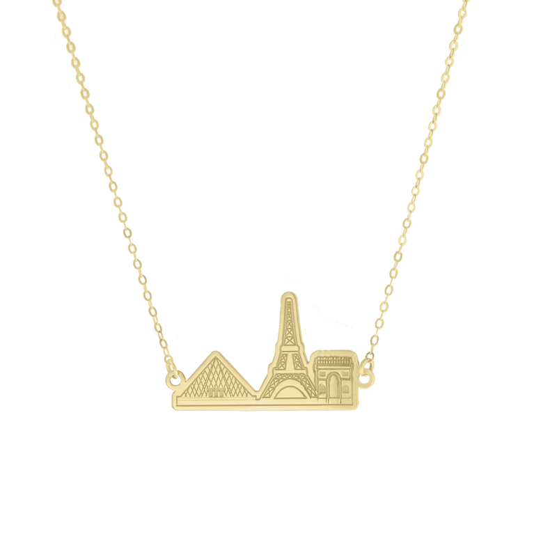 Paris chain pendant