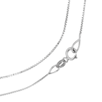 Ezia pendant with natural diamond chain
