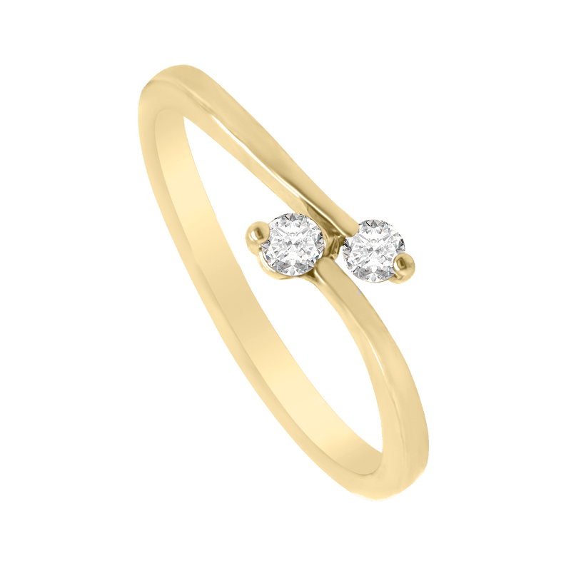 Anillo Vivian diamantes - KLAMORE