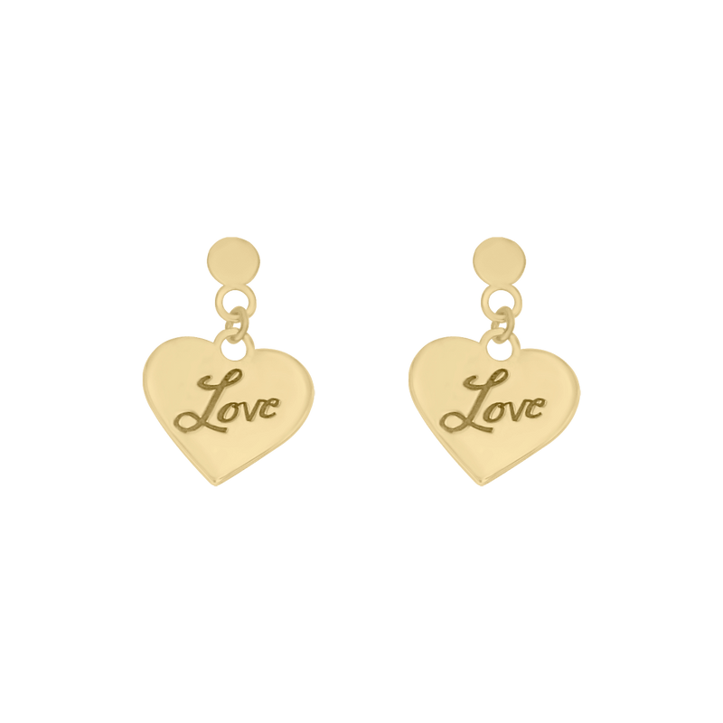 Aretes Love Charms - KLAMORE