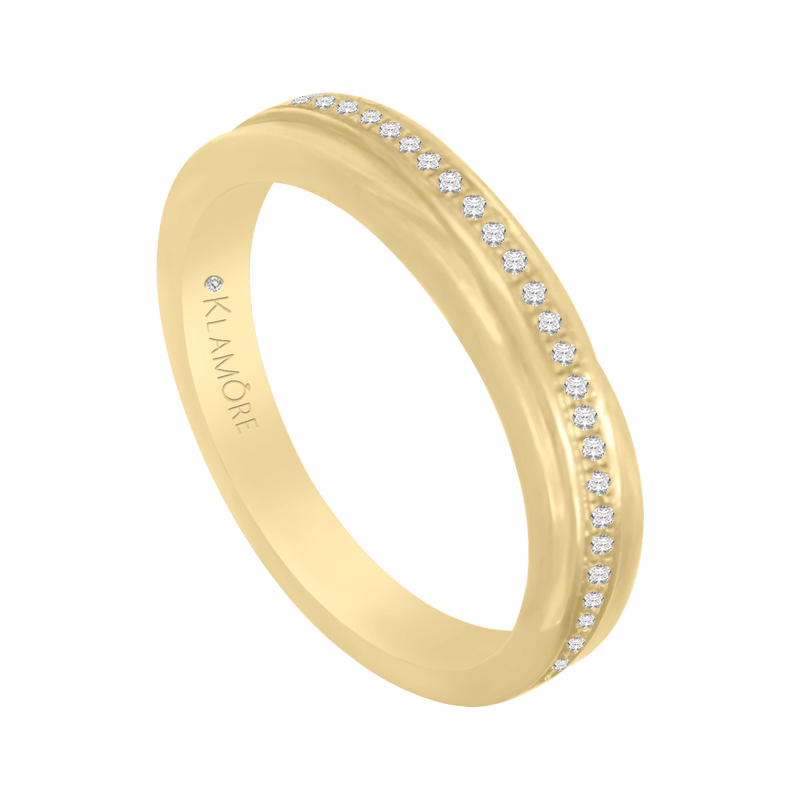 Argolla Shira con diamantes - KLAMORE