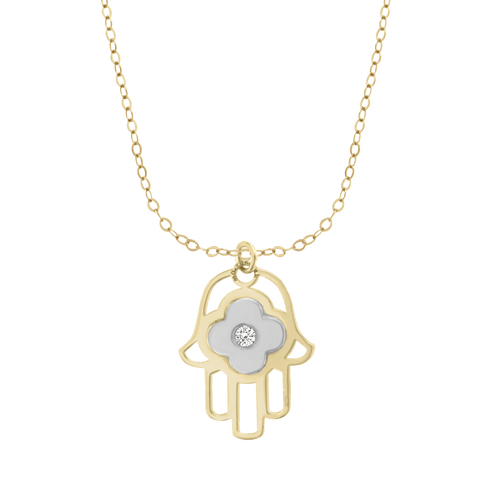 Dije con cadena Hamsa - KLAMORE