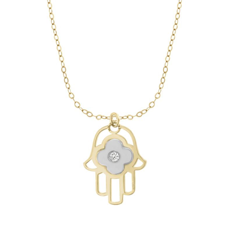 Dije con cadena Hamsa - KLAMORE